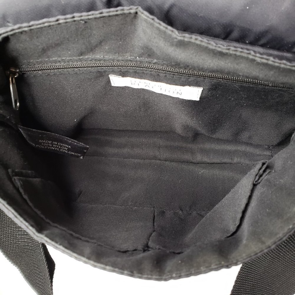 Kenneth Cole Reaction Logo Black Crossbody Purse - Picture 9 of 10